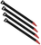 Magpul MAG1442BLK DAKA Gear Straps Black/Red 12" Long 4 Pack