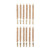 BRONZE RIFLE BORE BRUSH, 270 CALIBER, 8-32M, 12 PACK