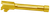True Precision Inc TPSHCPBXTG Springfield  9mm Luger 3.70" Threaded Gold TiN Stainless Steel, Fits Springfield Hellcat Pro