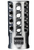 Tapco TAP22010  Muzzle Brake Silver Anodized Aluminum 1/2"x28 Threads 2" OAL .920" Diameter 22LR