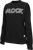 Glock AP96258 Crewneck Raglan Fleece Black Cotton/Polyester Long Sleeve XL