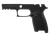 Sig Sauer 8900030 P320 Grip Module Carry (Large Grip Module) 9mm Luger/40 S&W/357 Sig, Black Polymer, Fits P320 (Manual Safety)