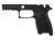 Sig Sauer 8900030 P320 Grip Module Carry (Large Grip Module) 9mm Luger/40 S&W/357 Sig, Black Polymer, Fits P320 (Manual Safety)