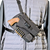 DeSantis Gunhide M72BALRZ0 Yukon Hunting Rig  Shoulder Nylon Shoulder Fits Ruger GP100 4" Right Hand