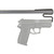GSS BACK UNDER HANDGUN HANGERS 2PK