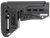 NcStar DLG-130-052 Compact PCP52 Mil-Spec Stock Black Synthetic Collapsible with Adjustable Cheekpiece