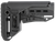 NcStar DLG-130-052 Compact PCP52 Mil-Spec Stock Black Synthetic Collapsible with Adjustable Cheekpiece