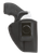 1791 Gunleather PNIWB2BLKR Premium Nylon  IWB Size 02 Black Ballistic Nylon Belt Clip Right Hand