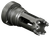 Yankee Hill 310228A Phantom Flash Hider Black Phosphate Steel with 1/2"-28 tpi Threads for 5.56x45mm NATO AR-Platform