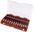 Tipton 615333 Bore Brush Set  .17-.45 Cal Rifle Firearm 8-32/5-40 Thread Stainless Steel Nylon Bristles Bronze Includes Storage Box
