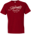 Hornady Gear 31872 Vintage Script  Red Cotton Semi-Fitted Medium