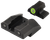 XS Sights SPR202P6G R3D 2.0 Night Sight Set Green Tritium Front/Black Oxide Frame Fits Springfield SA-35
