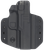 C&G Holsters 1696100 Covert  OWB Black Kydex Belt Loop Fits FN 509/T Right Hand