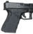 Talon Grips 104G Adhesive Grip  Compatible w/Glock Gen1-3 19/23/25/32/38, Black Textured Granulate