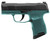 P365 Bama Breeze 9mm 3.1" OR Blk/Teal 2/10rd