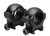 VISM 30mm Hunter Rings Black 0.9" Height