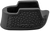 Hogue 18030 OverMolded Extension Base Pad Cobblestone Fits Sig Sauer P365 12rd Black Rubber