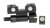 Meprolight USA 227703101 Tru-Dot Adjustable Sights  Green Tritium White Outline Front Sight-Green Tritium White Outline Rear Sight Smith & Wesson K/L/N Frames