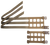 High Speed Gear 40PCC4CB Core Cummerbund 4 Column Coyote Brown Cordura