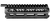Mission First Tactical TMARCMRS Tekko Rail System AR-15 Carbine Black Hardcoat Anodized Aluminum 7" M-LOK