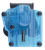 Bulldog MX005 Max Multi Fit OWB Transparent Blue Polymer Paddle Mount