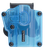 Bulldog MX005 Max Multi Fit OWB Transparent Blue Polymer Paddle Mount