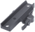 Pulsar PL34000 Locking QD Mount  Matte Black Aluminum, Fits AR-15/M16, Weaver/Picatinny Mount