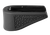 Hogue 18230  Extension Base Pad Fits Glock 43 Compatible w/ 6rd Magazine Black Overmolded Rubber
