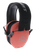 Walker's GWPRSMPASCOR Razor Slim Passive Muff 27 dB Over the Head Coral/Black Polymer