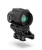 Swampfox Optics RMPS120G6 Raider Micro Prism Black 1x 20mm Tube 6 MOA Green Dot Reticle Green Laser