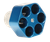 Pachmayr 02652 Competition Speedloader made of Aluminum with Blue Finish for S&W K Frame Holds up to 6rds