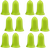 Allen 4136 Tapered Foam Ear Plugs 32 dB Lime Green 6 Pair