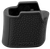 Hogue 18040 OverMolded Extension Base Pad Cobblestone Fits Sig Sauer P365 15rd Black Rubber