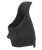 Hogue 18510 Grip Sleeve Handall Beavertail Black Rubber