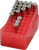 MTM Case-Gard E503841 Slip-Top Ammo Box E-50 38-357 Clear Red 50rds