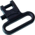 Outdoor Connection TAL79401 Talon Swivel  Set Black 1.25" Quick Detach Steel