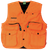 Primos 65705 Gunhunter's Hunting Vest 3XL Blaze Orange Features Compass & LED Light