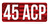 MTM Case-Gard CL45ACP  Ammo Caliber Labels