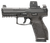 HK 81001356 VP9A1 X w/Optic Full Size Frame 9mm Luger 10+1 4.09" Black Barrel, Black Steel Serrated w/Optic Slide, Black Polymer Frame w/Picatinny Rail, Textured Grip, Vortex CCW