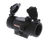 TruGlo TG-TG8230B Triton  Black Anodized 1x 30mm 5 MOA Illuminated Tri-Color Dot Reticle Clamshell Packaging