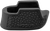 Hogue 18030 OverMolded Extension Base Pad Cobblestone Fits Sig Sauer P365 12rd Black Rubber