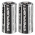 Streamlight 85175 CR123A Lithium Batteries  Silver/Black 3 Volts (2) Single Pack