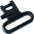 Outdoor Connection TAL79401 Talon Swivel  Set Black 1.25" Quick Detach Steel