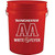 AA WHITE FLYER 5-GALLON RANGE BUCKET RED