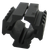 TacStar 1081100 Shotgun Rail Mount Black 1.80" Long