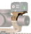 Reptilia LLC 100184 ROF-90  34mm FDE 7075-T6 Aluminum Fits AR-15