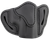 1791 Gunleather ORBHCSBLR BHC Optic Ready OWB Compact Stealth Black Leather Belt Slide Compatible w/Glock 43/Sig P365/Walther PPK Right Hand Includes Belt Clip