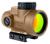 Trijicon 2200326 MRO SD  Coyote Tan 1x25mm 2 MOA Red Dot Reticle Low Mount