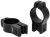 Warne V422M Rimfire Rings Vapor Matte Black Aluminum 1" Tube High Rimfire/Vertical Split 3/8" Dovetail, 0 MOA