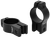 Warne V422M Rimfire Rings Vapor Matte Black Aluminum 1" Tube High Rimfire/Vertical Split 3/8" Dovetail, 0 MOA